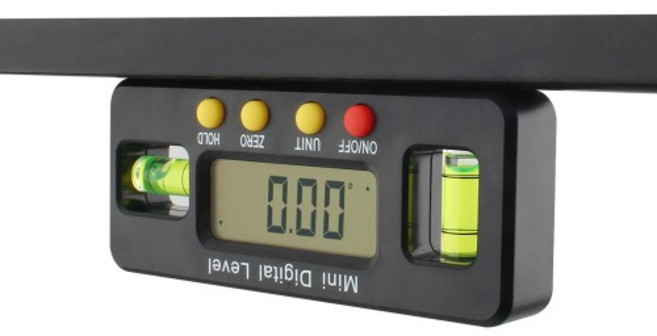 비전루트 디지털 전자 각도기 경사계 각도계 자석타입, 1개