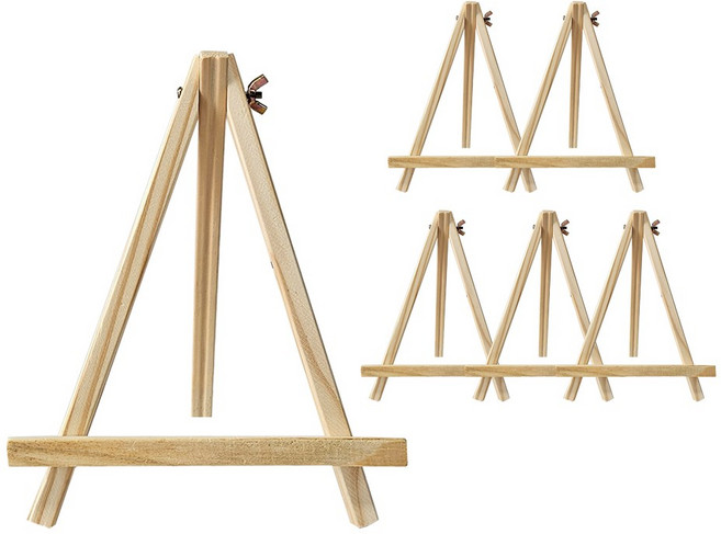 [메잌미] 나무이젤 액자받침 (대/약24cm) 5개, 1세트