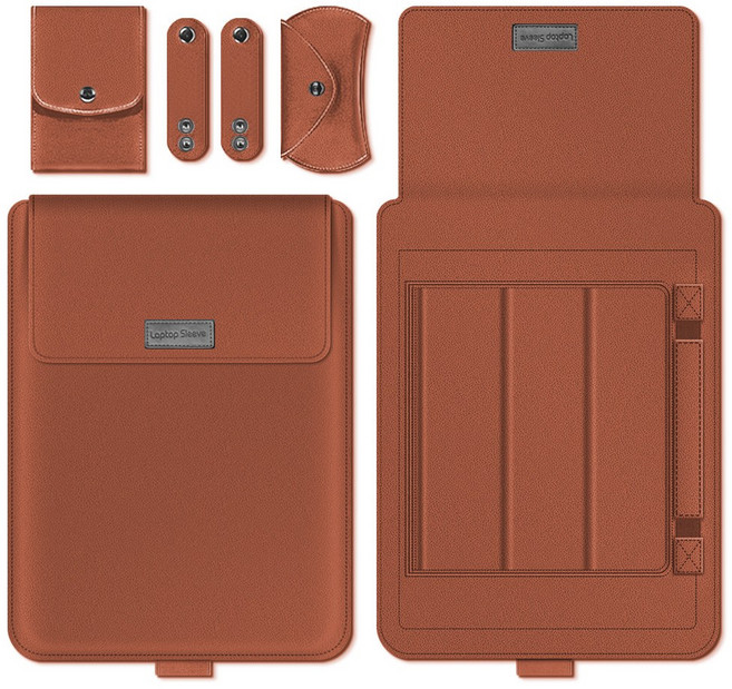 루크 맥북프로 노트북파우치 LG그램 삼성 13인치 14인치 15인치 16인치 STB109, 네이비, 1개