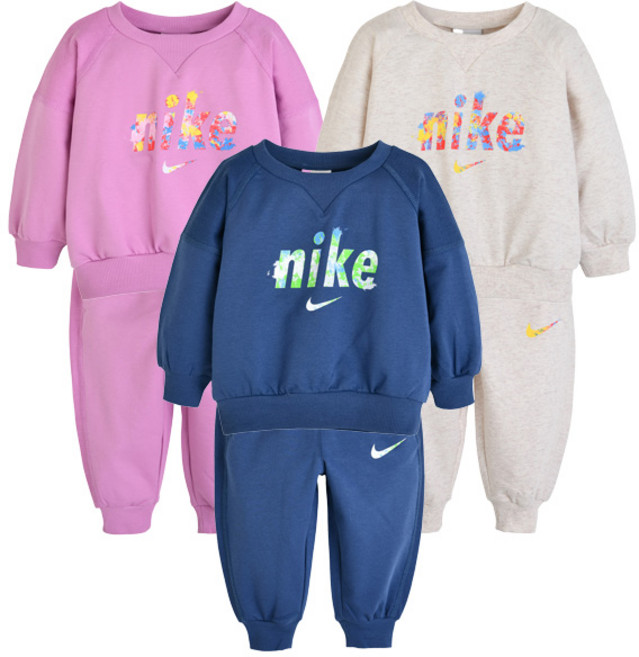 플레이키즈프로 나이키키즈1D1맨투맨세트 A261ST132P(토들러) 나이키키즈 나이키상하세트 등원룩 아이생활복 아동용 맨투맨 트레이닝복 상하복세트 남아상하복 여아상하복 조카선물