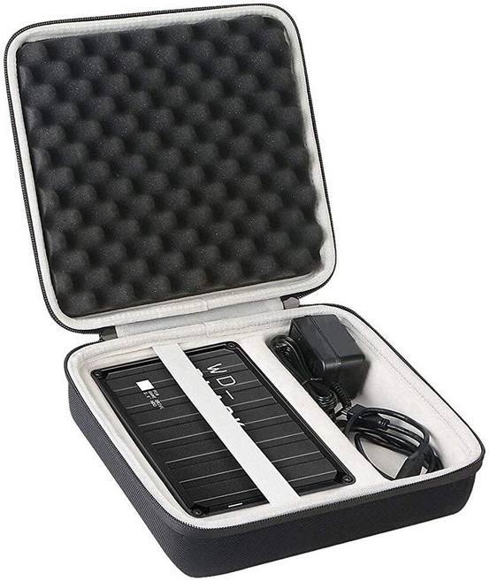 Khanka WD 블랙 2TB 4TB 5TB P10 / 8TB D10 게임 드라이브 휴대용 외장 하드 드라이브와 호환되는 하드 여행용 케이스 교체품