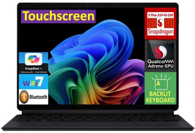 ASUS ProArt PZ13 AI 전원 2-in-1 노트북 13.3\" 터치스크린 AMOLED 2.8K 디스플레이(퀄컴 스냅드래곤 X 플러스 X1P-42-100 16GB LP, 1개