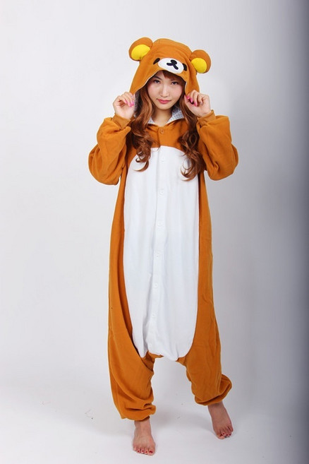 리락쿠마 점프수트 잠옷 러블리 홈웨어 캐릭터