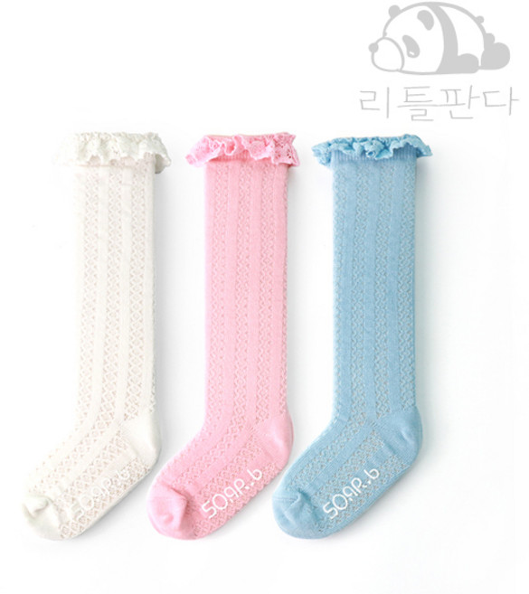 버디 에블리 니삭스 3Colors [국내생산] 여아양말 유아반양말 아동양말 반타이즈 여아니삭스 아동니삭스 버디삭스 아동레이스양말 여아레이스니삭스 여름용반양말