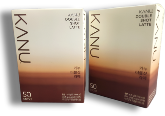 카누 더블샷 라떼 50Tx2개, 2개, 50개입, 13.5g