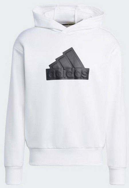 아디다스 퓨처 아이콘 BOS 부드러운 후드티 화이트 IC3746