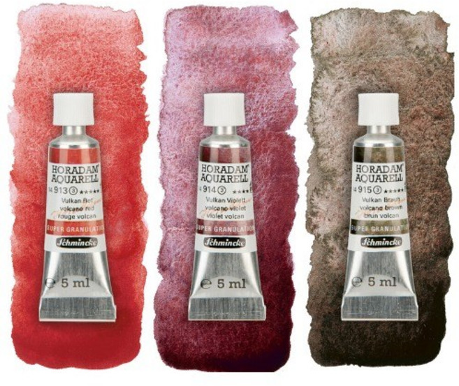 한정판) 쉬민케 호라담 슈퍼 그래뉼레이션 최고급 수채물감 세트 (3색x5ml) GS74890097