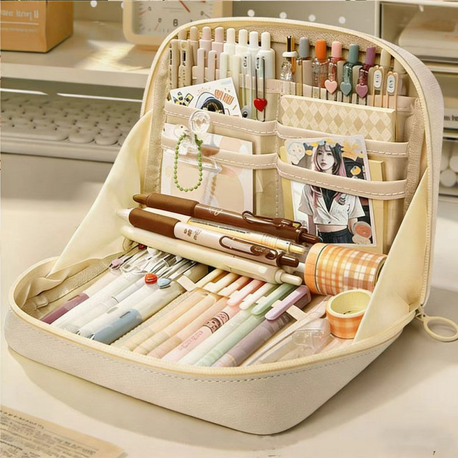 [아띠엘] 산리오 캐릭터 문구 실속 세트 신학기 새학기 입학선물 시나모롤 쿠르미 마이멜로디 필통세트, 1개, 포차코