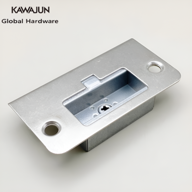 KAWAJUN 가와준 조절 스트라이커 KLWC42R 목문 문틀 레바 부속 도어캐쳐