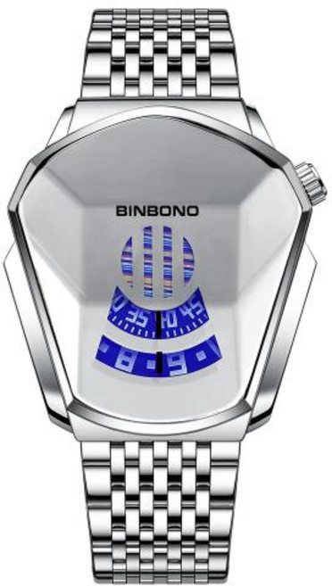 여성시계 Binbond 탑 럭셔리 브랜드 트렌드 쿨 남성용 손목 스테인레스 스틸 기술 패션 쿼츠 JiChe01