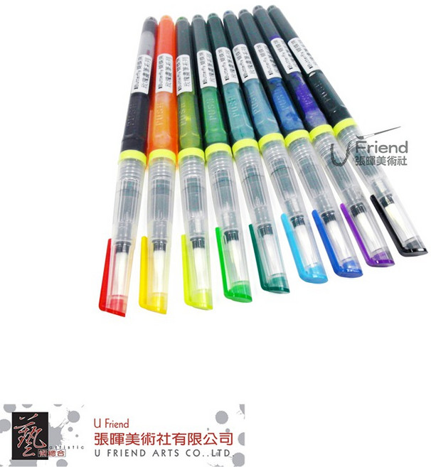 Butterfly 蝴蝶牌軟毛彩繪水筆, 1個, 05紫色