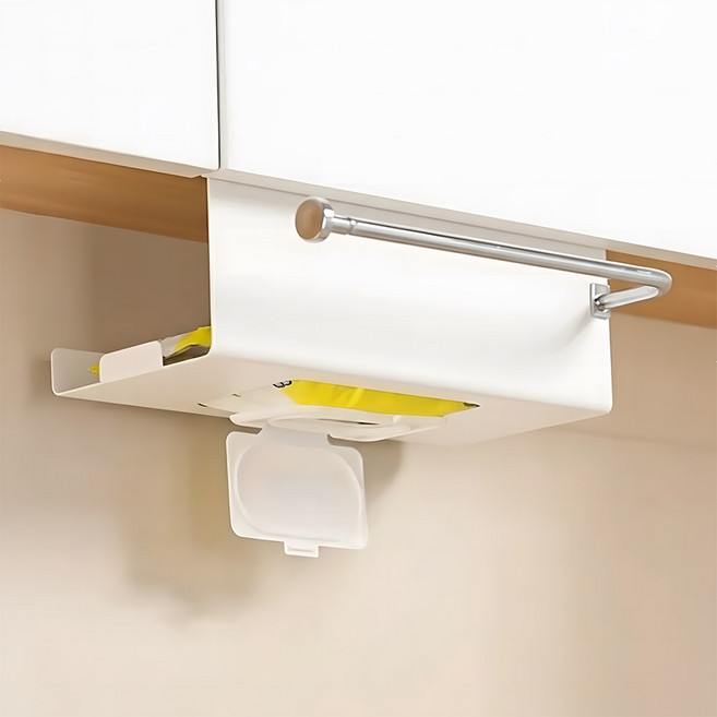 트렌드컨테이너 키친온 철제 무타공 주방걸이 키친타올걸이, 키친걸이(06831A), 1개, 키친걸이(06831A)