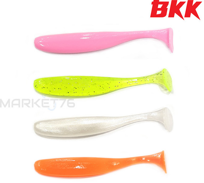 BKK 샤벨 섀드 2.5인치 야광 UV케이무라 샤벨쉐드 배스 꺽지 고등어 전갱이 볼락 갈치웜 소프트베이트, 1개