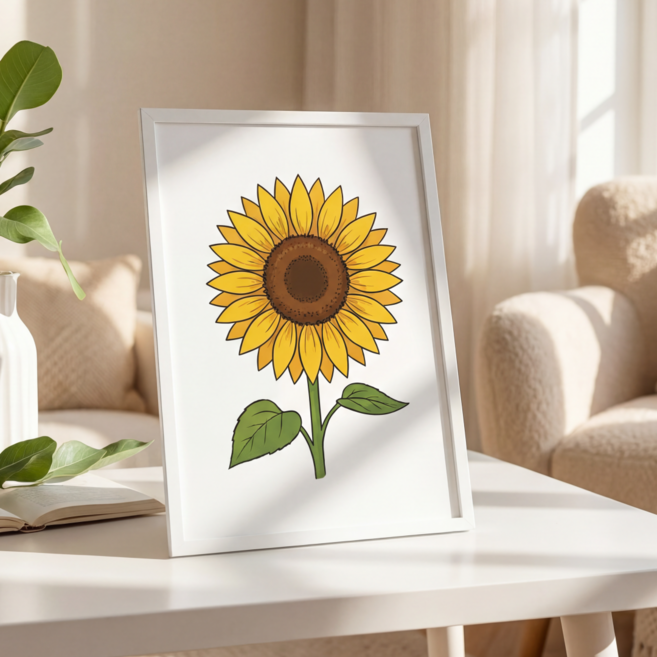 액자 프레임 대형 액자 벽걸이 탁상용 웨딩 결혼식 가족사진, 1개, 화이트