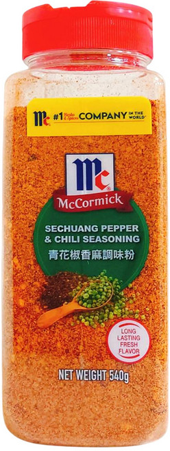 McCormick 青花椒&辣椒調味料 540g, 1個