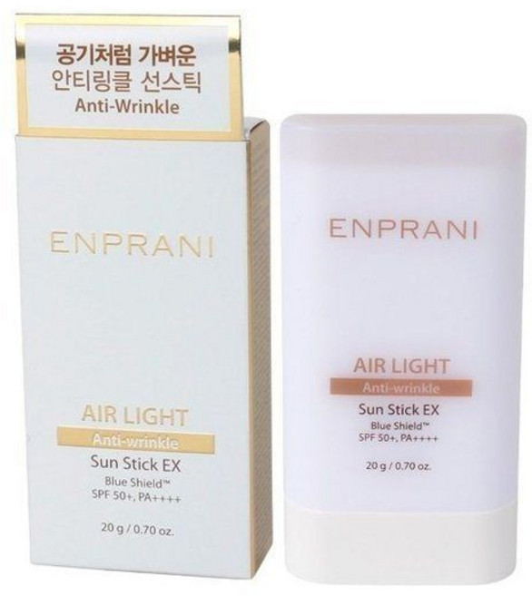 공기처럼 가벼운 실키한 사용감 안티링클 선스틱 20g, 1개