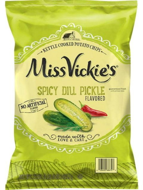 Miss Vickie's 매콤한 딜 피클 감자칩