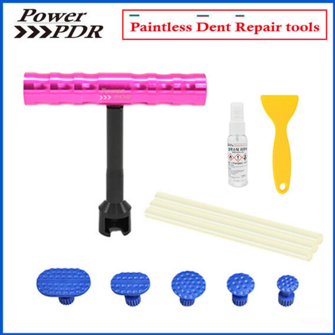 [PowerPDR] 핸드리프트+글루탭5pcs set - 자동차외형복원용품 글루덴트, 1개