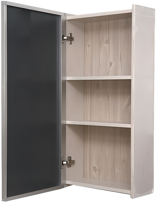 밀러 400 거울 욕실 수납장, 혼합색상, 1개