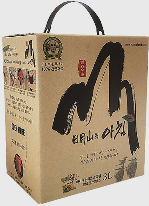 영양그린푸드 마시는산야초발효초 /간편밸브로 먹기편한건강식초, 1개, 3L
