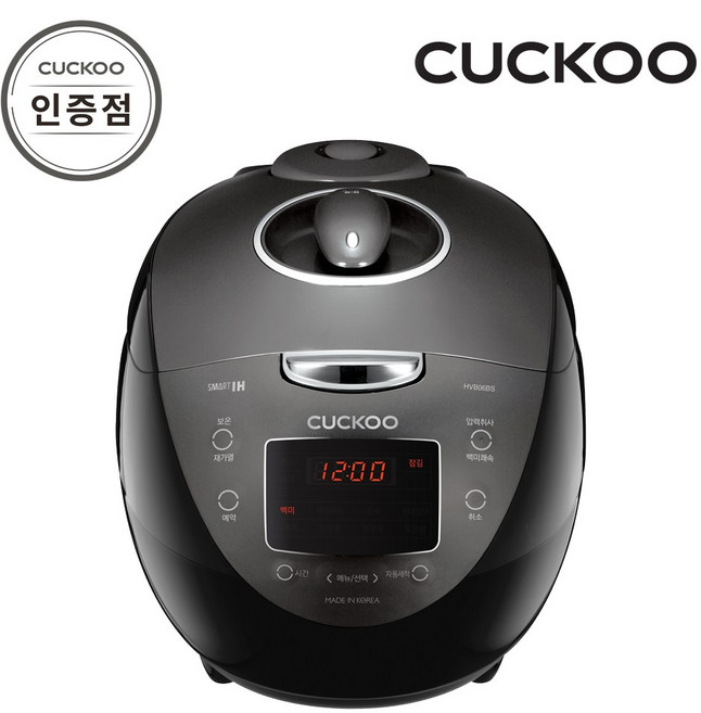(공식) 쿠쿠 CRP-HVB06BS 6인용 IH 전기압력밥솥
