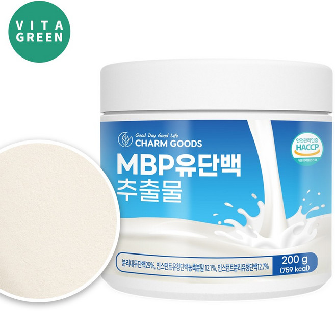 유단백추출물 MBP 엠비피 분말 가루 파우더, 1개, 200g