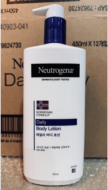 뉴트로지나 데일리 바디로션 450ml 12개 1박스