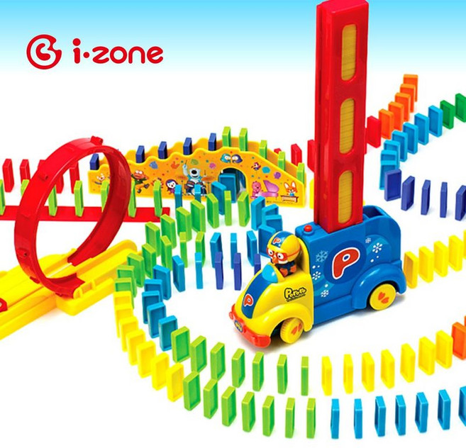 아이존 뽀로로자동도미노 도미노 300p, 혼합색상