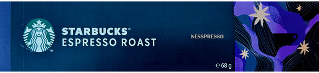 네스프레소 버츄오 캡슐 스타벅스 에스프레소 로스트, 6.8g, 10개입, 2개