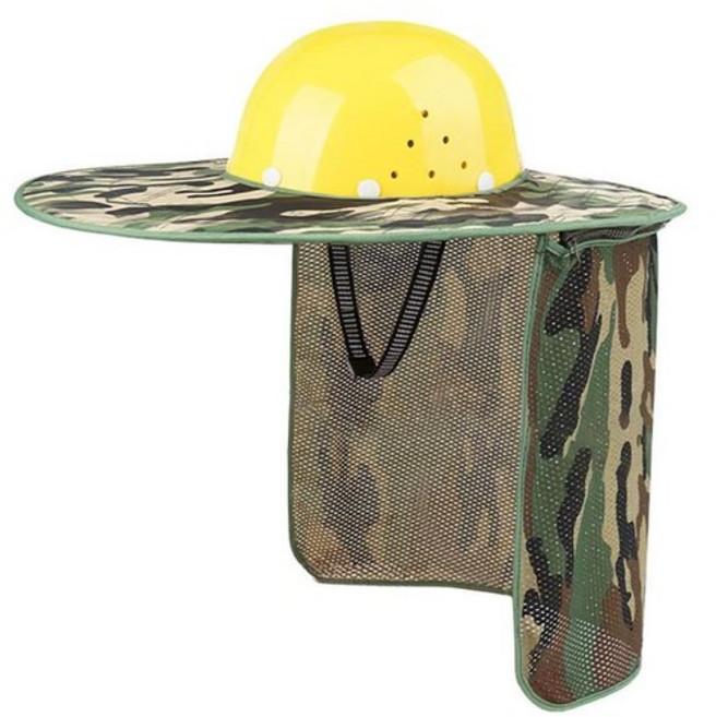 가벼운 안전모 햇빛가리개 차양막 35cm