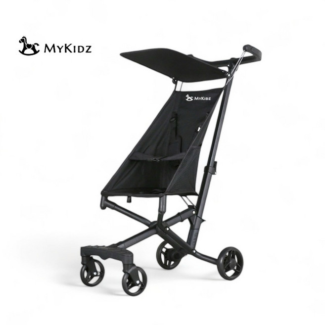 MYKIDZ 可登機輕便兒童推車 時尚設計 外出旅行必備, CX-1 口袋推車-黑色（可登機）