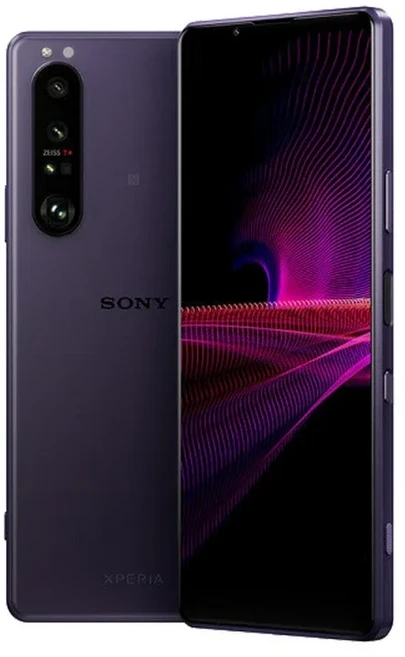 오리지널 소니 엑스페리아 1 III 1III SO-51B 5G 모바일 폰 일본 버전 12GB+256GB NFC 120Hz 6.5'' 12MP*3+, 03 Simple Set, 01 보라색, 256GB