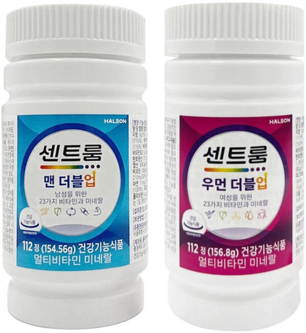 센트룸 멀티비타민 더블업맨/더블업우먼/실버맨/우먼112정, 1개, 112정