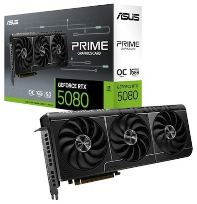 ASUS PRIME 지포스 RTX 5080 OC D7 16GB 인텍앤컴퍼니