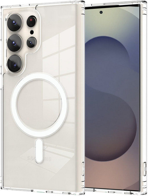 헤미션 갤럭시 S25 플러스 울트라 맥세이프 케이스 지문방지 카메라필름