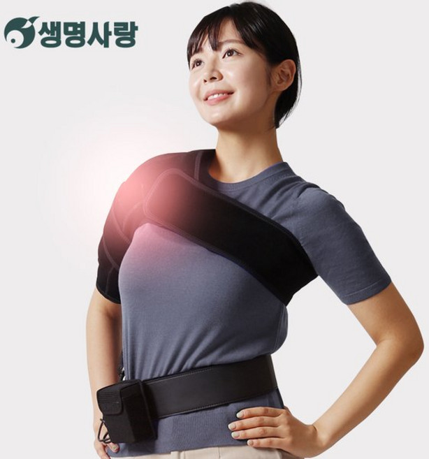 생명사랑 생명사랑 날개뜸 어깨찜질기 원적외선 오십견 온열 찜질기, 생명사랑 생명사랑 날개뜸 어깨찜질기 원적외선 오십견 온