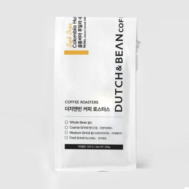 콜롬비아 후일라 수프리모 로스팅 원두 200g/500g/1kg, 500g / 굵게-핸드드립/프렌치프레스, 1개입, 최소 중량