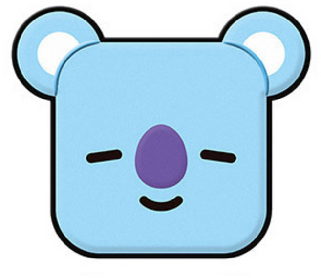 BT21 방탄굿즈 큐비스 그립홀더, 코야, 1개