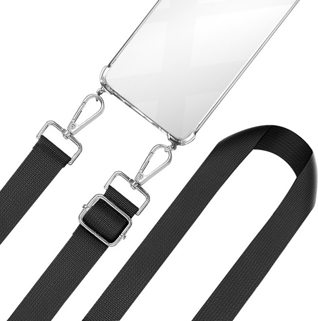 더조은셀러 와이드 목걸이 케이스 어깨끈 크로스 스트랩 아이폰 호환