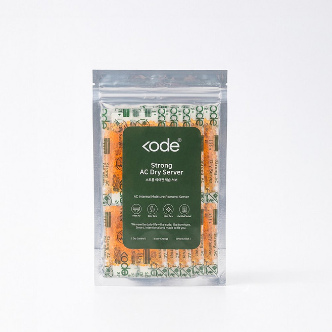 code 코드니처 에어컨제습서버, 4세트, 120g