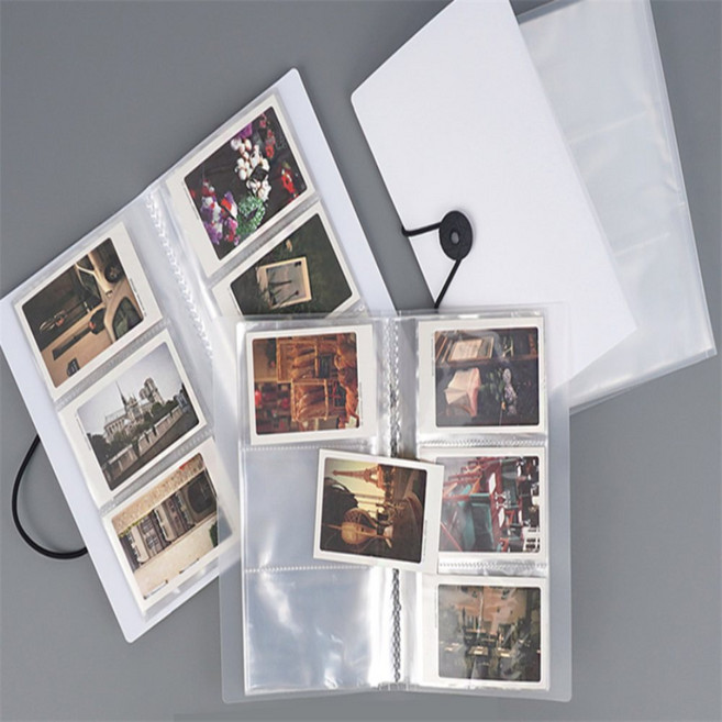 곰박스 밴딩형 앨범 케이스 포카보관함, 240칸 - 투명