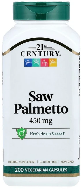 21세기센트리 쏘팔메토 450mg 베지테리안 캡슐, 1개, 200정 - 쿠팡