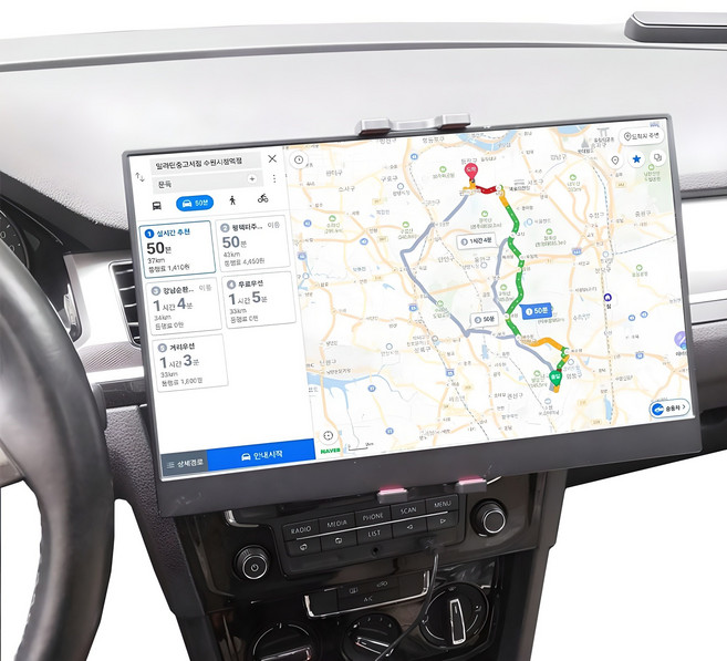 에이덤스 차량용 태블릿 거치대 cd슬롯형 갤럭시폴드 갤럭시탭 아이패드 13인치, 1개