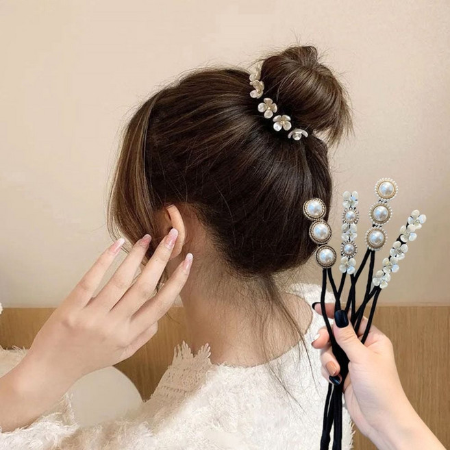 올림머리 당고머리 포니테일 쉬운 똥머리 헤어밴드 똥머리밴드 당고머리밴드 똥머리고무줄