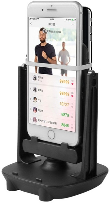 曼徳旺 自動搖步機 寶可夢孵蛋器 Walkr 刷步機 pokemon go 走路機 計步器刷步神器, 黑