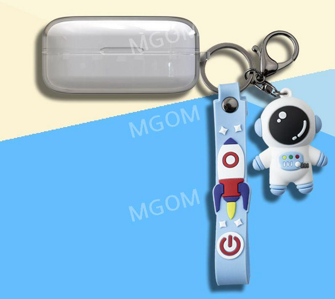 베오플레이 EX 케이스 투명 Beoplay EX 보호 커버 파우치 tpu 호환, 투명+우주인, 1개