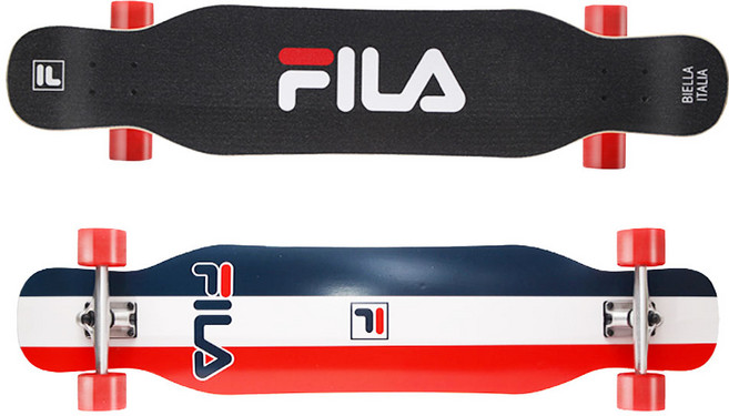 롱보드 43인치 입문용 초보 스케이트보드 중급 고급, 스트라이프, 1개