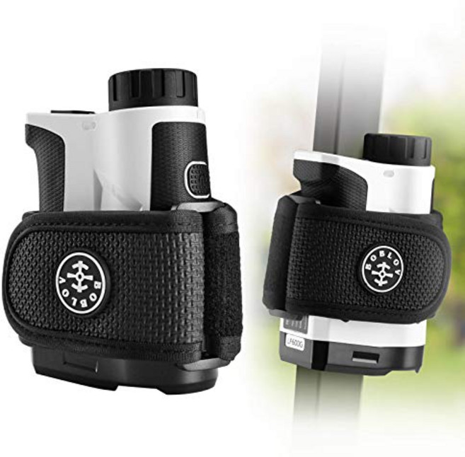 BOBLOV 골프 레인저 파인더 마그네틱 홀더 스트랩 모든 브랜드 레인지 파인더 용 범용 마그네틱 스트랩 2pcs 큰 강력한 자석 및 조정 가능한 길이 골프 카트 난간 용 쉽게 스틱