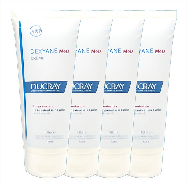 사용기한26년11월 듀크레이 덱시안 메드 MED 크림 MD DUCRAY DEXYANE 정식수입, 100ml, 4개
