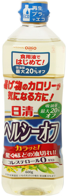 오일리오 헬시 오프 식용유, 1개, 600ml